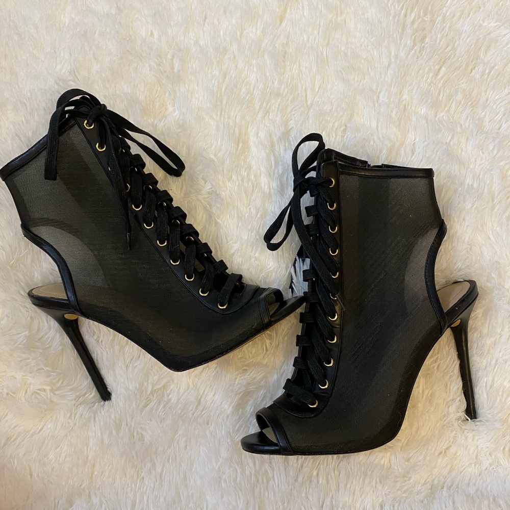 Aldo Mesh High Heels